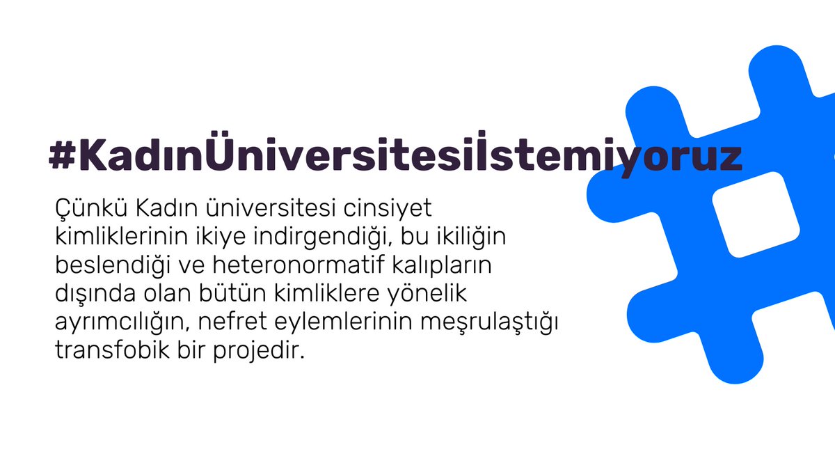 _istemiyoruz's tweet photo. Kadın üniversitesi projesi erkek egemen aklın bir ürünüdür. Erkek şiddetinin sorumlusu olarak kadınları görür ve "Saat kaçta neredeymiş, ne giymiş, neden kadın üniversitesine gitmemiş?" Söylemlerini pekiştirir.
#KadınÜniversitesiİstemiyoruz https://t.co/vCfjO8R8Fz