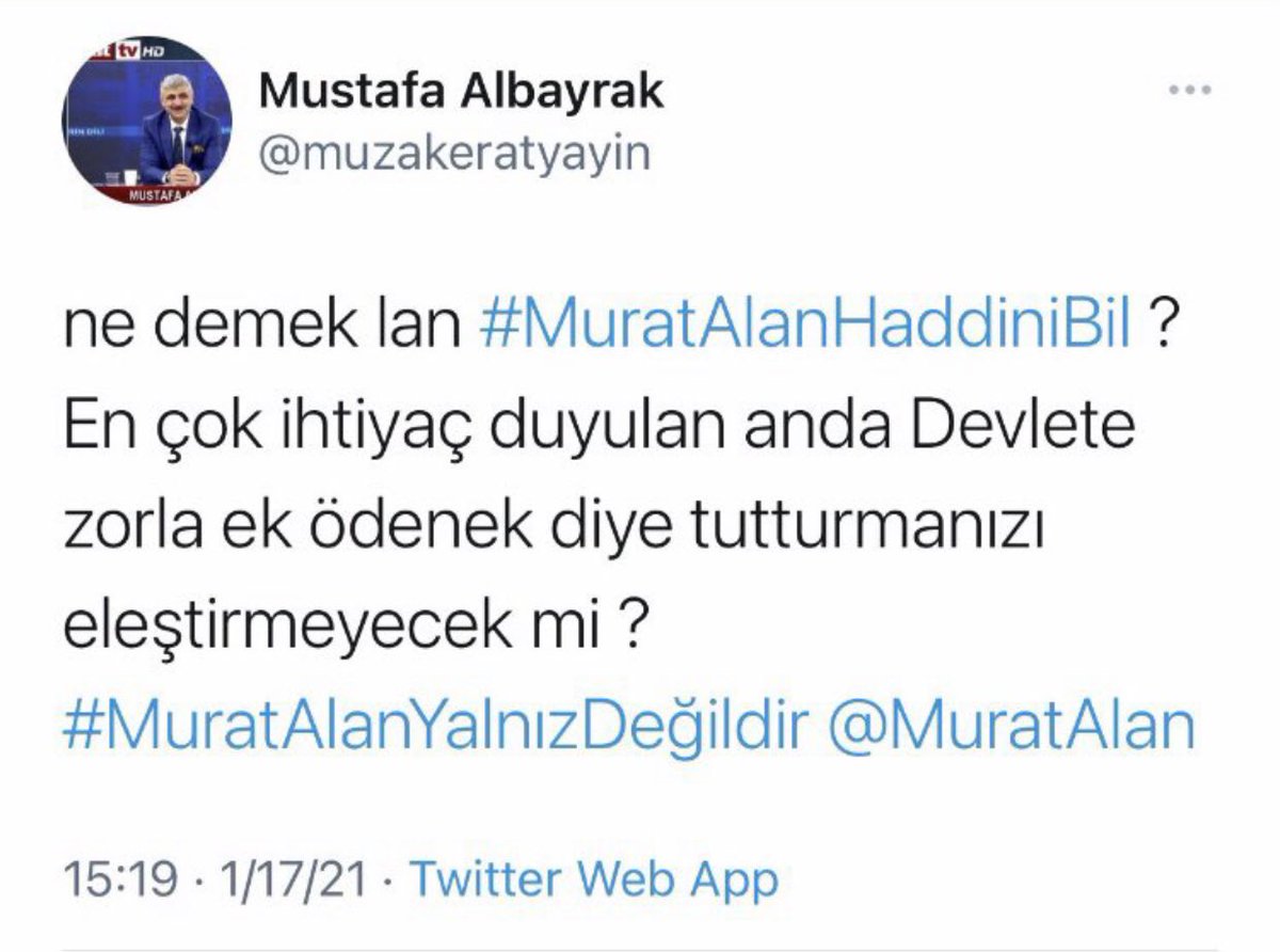damlaa283's tweet photo. Seviyesiz üslubunu bilmez kişilik #MuratAlanHaddiniBil https://t.co/mn5bZc80qm