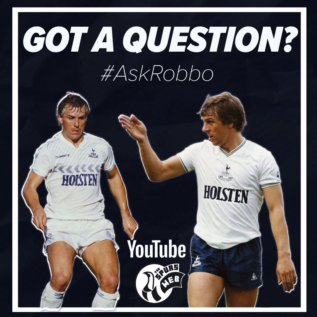 thespursweb's tweet photo. We are delighted to announce @GrahamRoberts4 will be joining us on our YouTube channel to talk all things Spurs! Got a question, feel free to send them in #AskRobbo ⚪️👇 https://t.co/noX22yK8j6