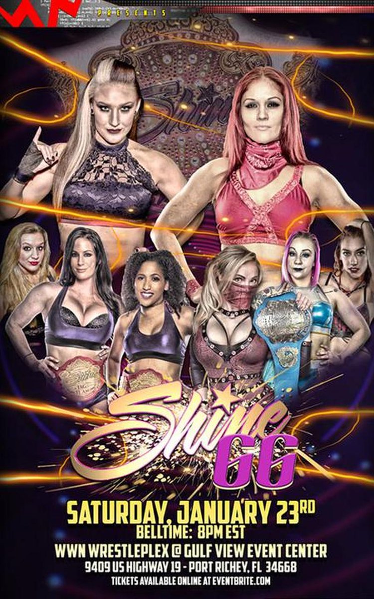 Triller_TV's tweet photo. No one is more game than these women.

The wait is FINALLY OVER. The preeminent women's wrestling promotion, @WWNSHINE is back! 

BREAKING NEWS: In the #SHINE66 headliner, @RealIvelisse defends her 🏆🆚 @Sienna.

See it Live on #FITE 
Jan. 23 | 8pm ET

🎟️ https://t.co/FvySE3LEfp https://t.co/wNAnoZKNtL