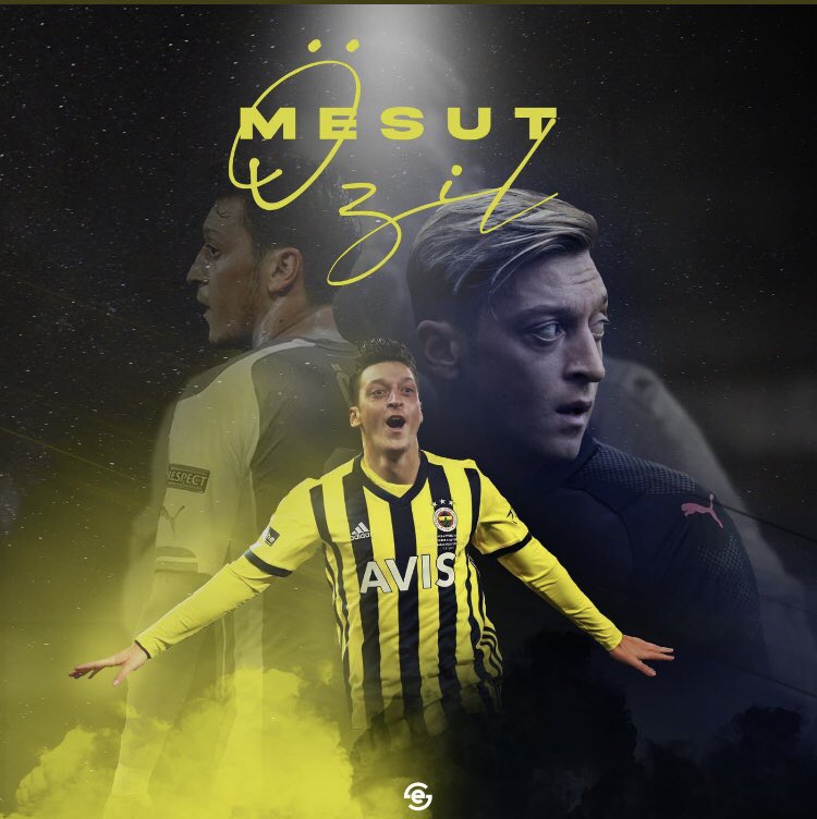 Hoş geldin iki gözüm 💙💛                       #WeHaveGotMesutOzil