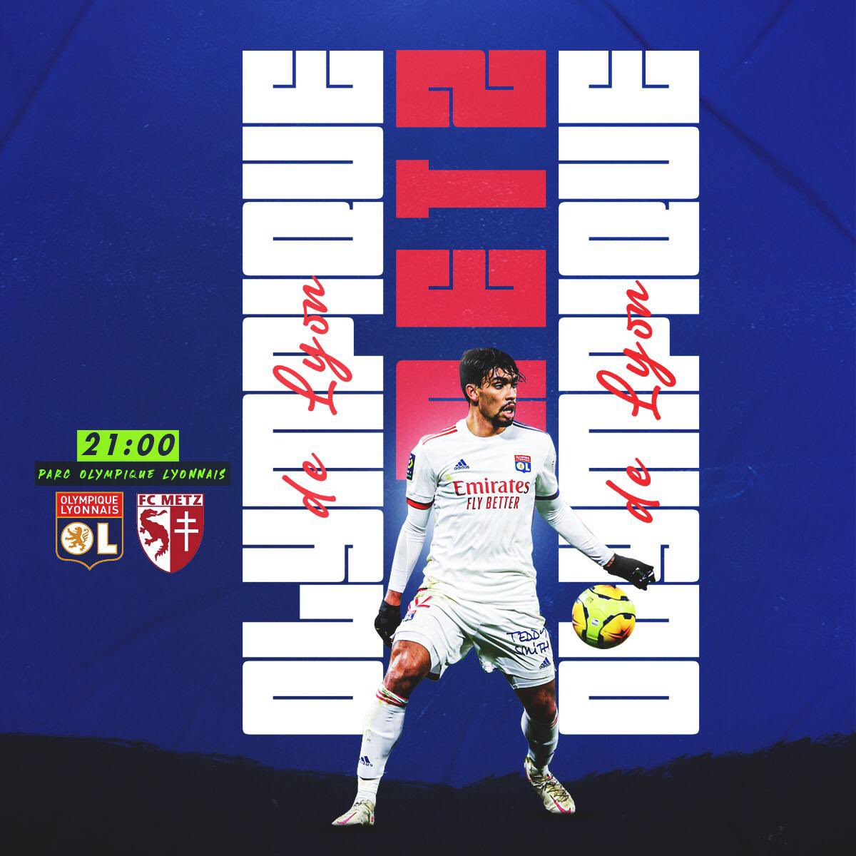 LucasPaqueta97's tweet photo. 🔴 Jour de match 🔵 Allez @OL!!!!
⚽ #OLFCM #LP1️⃣2️⃣🇧🇷 https://t.co/VZz6q7onPw