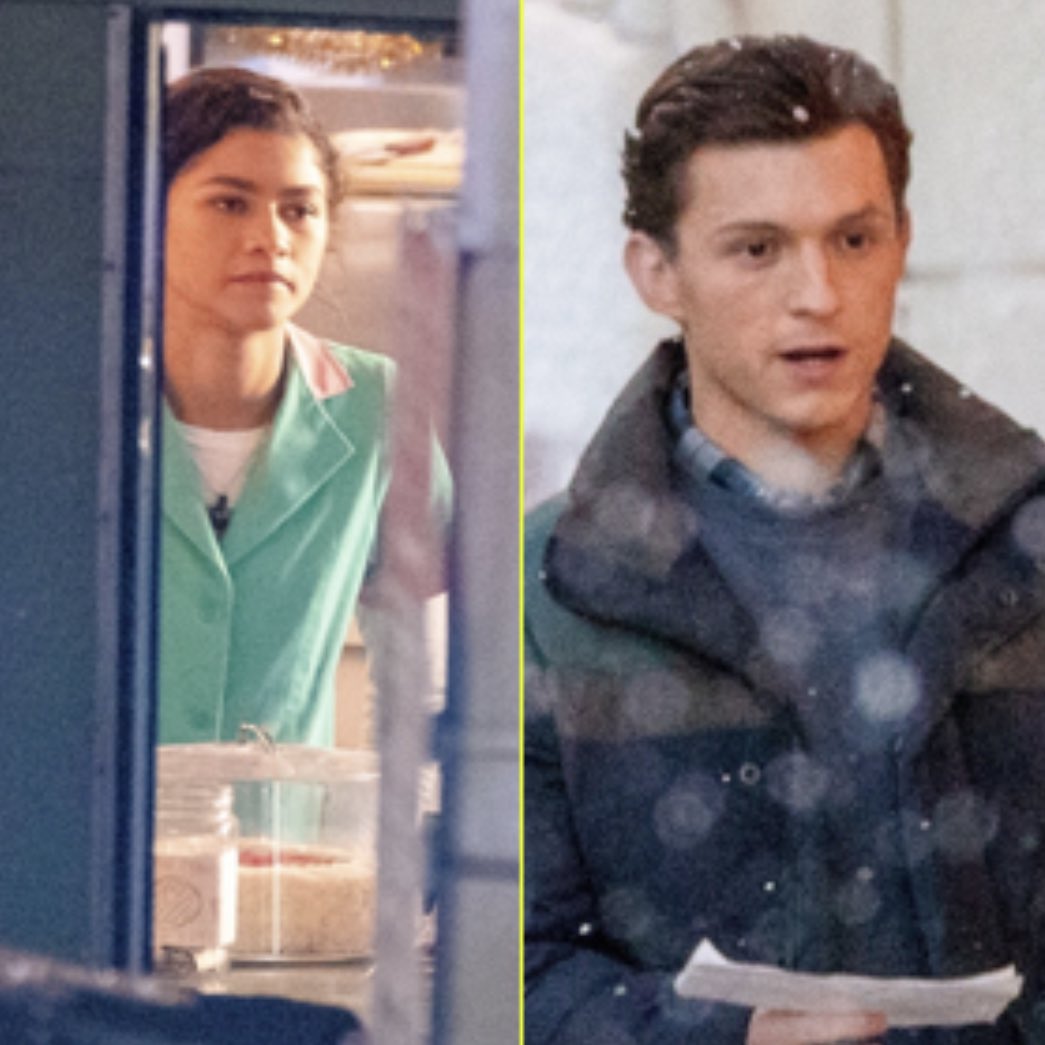 spideyupdated's tweet photo. More set photos from #SpiderMan3 via @JustJared https://t.co/fin8ugWXJk