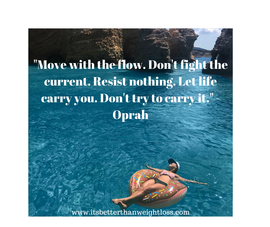 They say, timing is everything. But then they say, there is never a perfect time for anything. The more you go with the flow of life and surrender the outcome to God,  the less you seek constant clarity, the more you will find that fabulous things start to show up in your life.