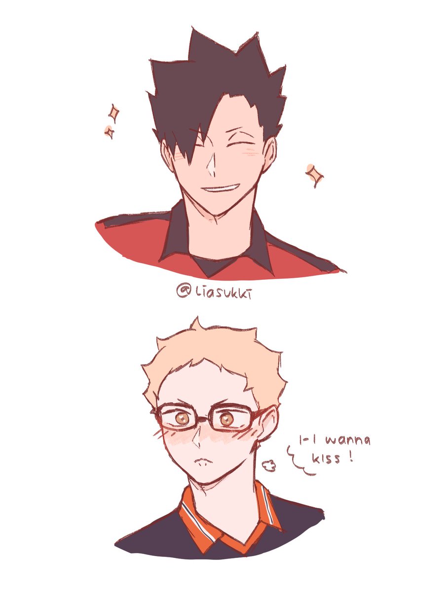 liasukki's tweet photo. someone's whipped 😳👀 #kurotsuki https://t.co/dpy3v0MLEb