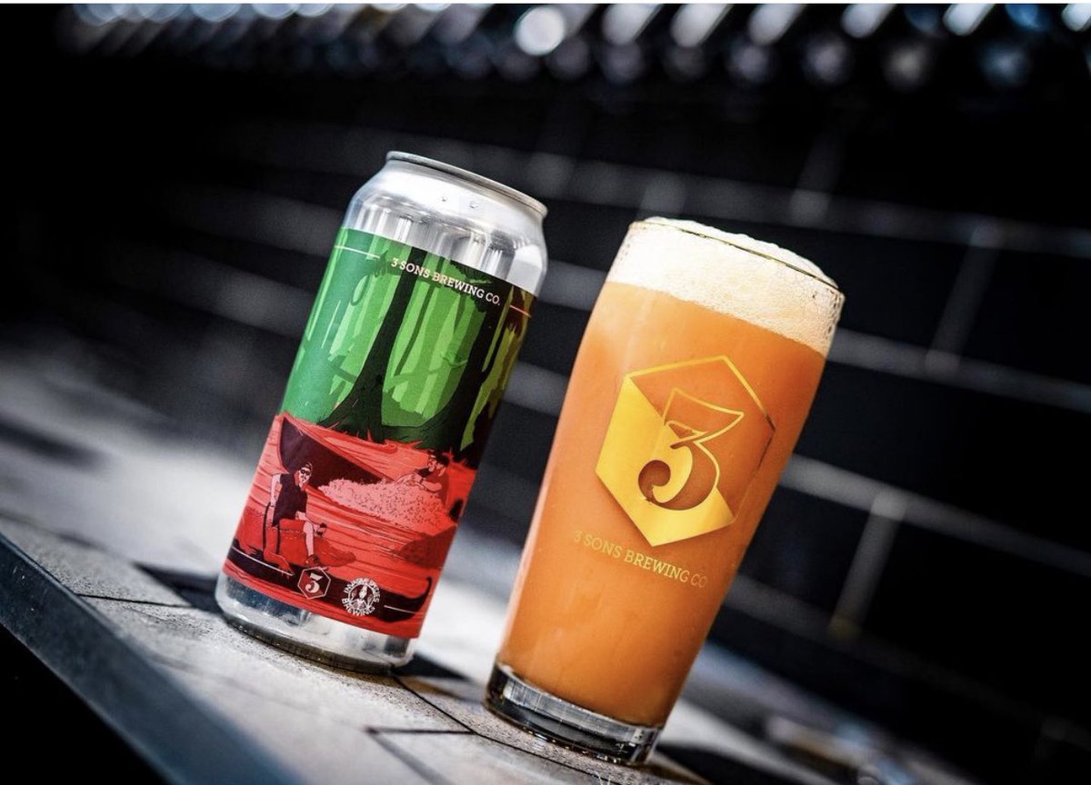 BruvsBeer's tweet photo. Ridin Dirty by @3sonsbrewingco in #Florida is an imperial #milkshake #IPA with Strawberry, Vanilla and Lactose.  An absolute dream of a #brew and available in the U.K. through the #BeerBruvs!

If you’ve got a sweet tooth, this is for you 🍓

Link in bio 🇺🇸🇬🇧🍻 https://t.co/4XYPONQywO