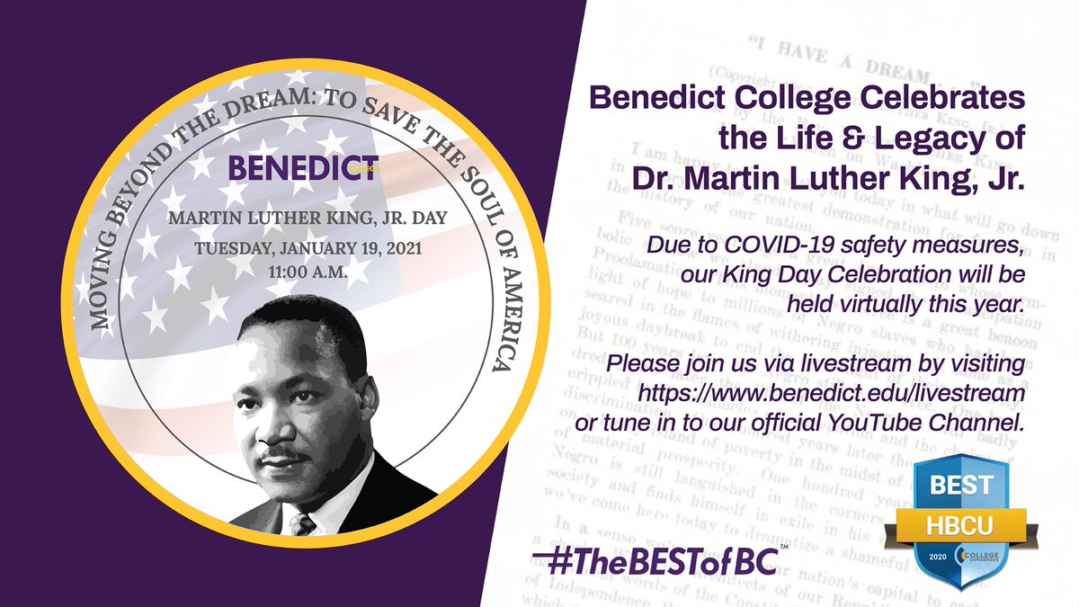 Benedict College tweet media