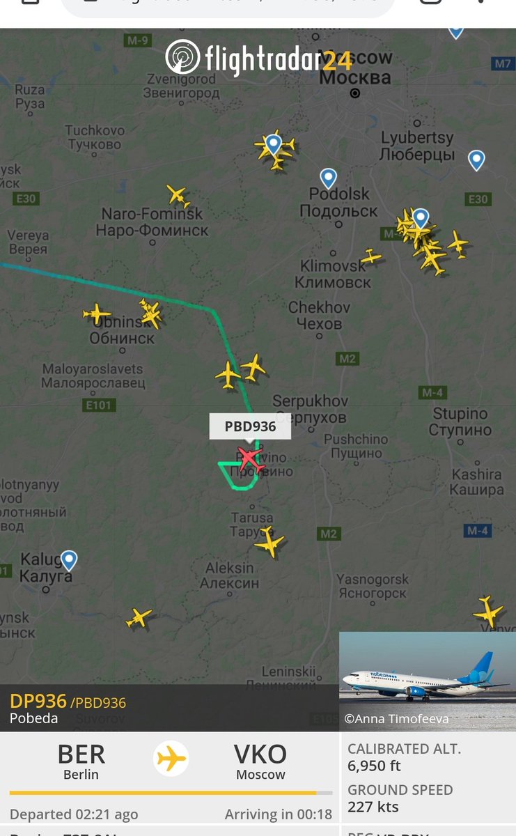 It made a U turn and is heading back. Even the plane doesn't know where it's going
