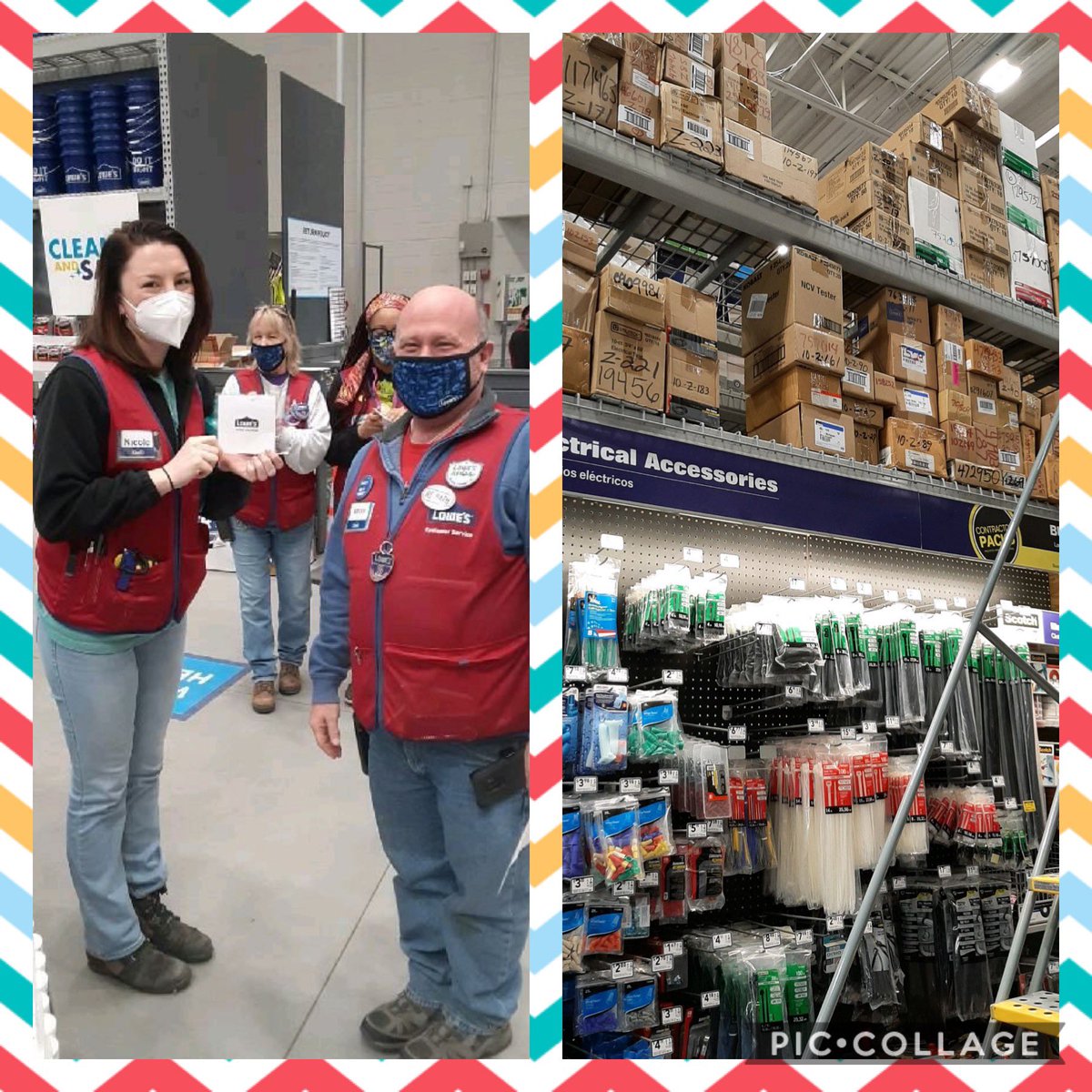 Our newest hire, Nicole... Two weeks in and showing off already! Huge power pack down in Electrical last week!   <a href="/Tiffany_Long_/">Tiffany Long</a>