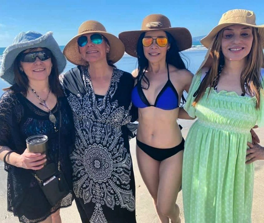 Hace un año con mis hermanas 💓