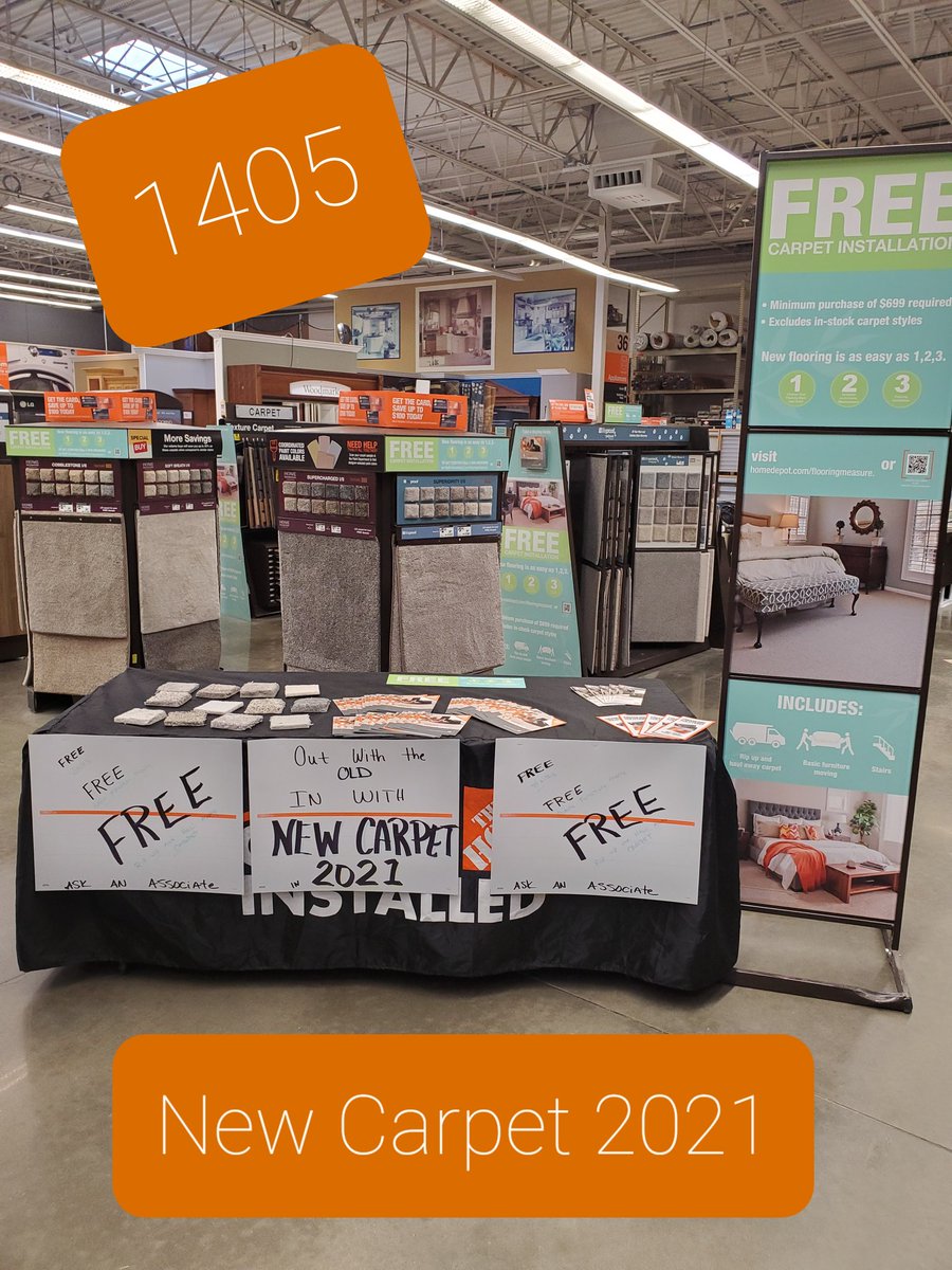 1405 Ready to blowout carpet installs in 2021