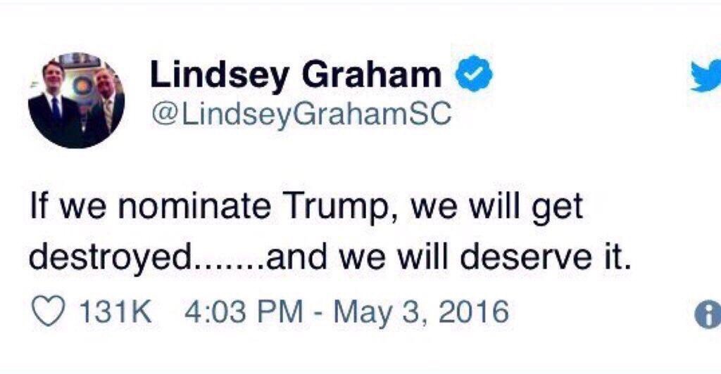 <a href="/LindseyGrahamSC/">Lindsey Graham</a> 🙃
