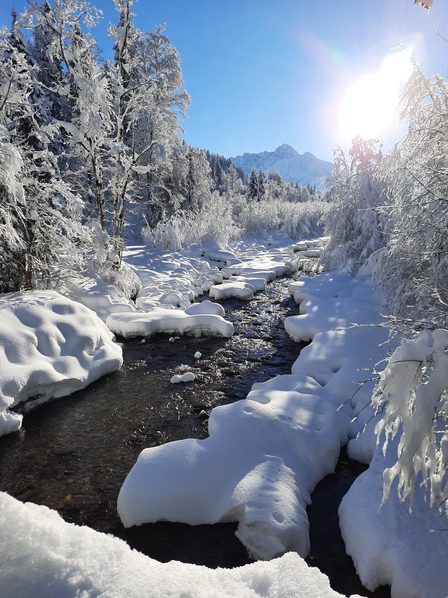 150 cm Schnee im Kleinwalsertal.  #kleinwalsertal #Urlaub