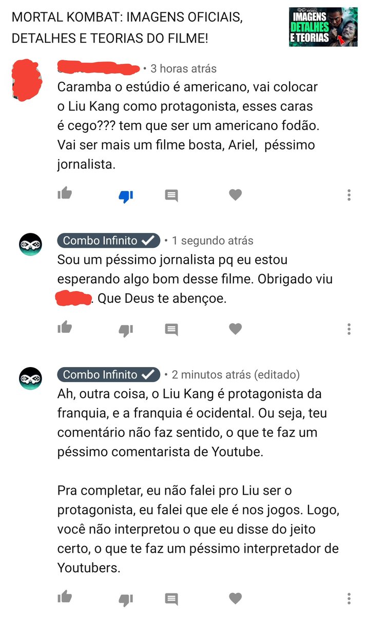 Ariel Combo on X: Ahhh o . Tem dias que prefiro ser sarcástico.  Embora não seja nem perto a maioria do feedback do nosso público.   / X