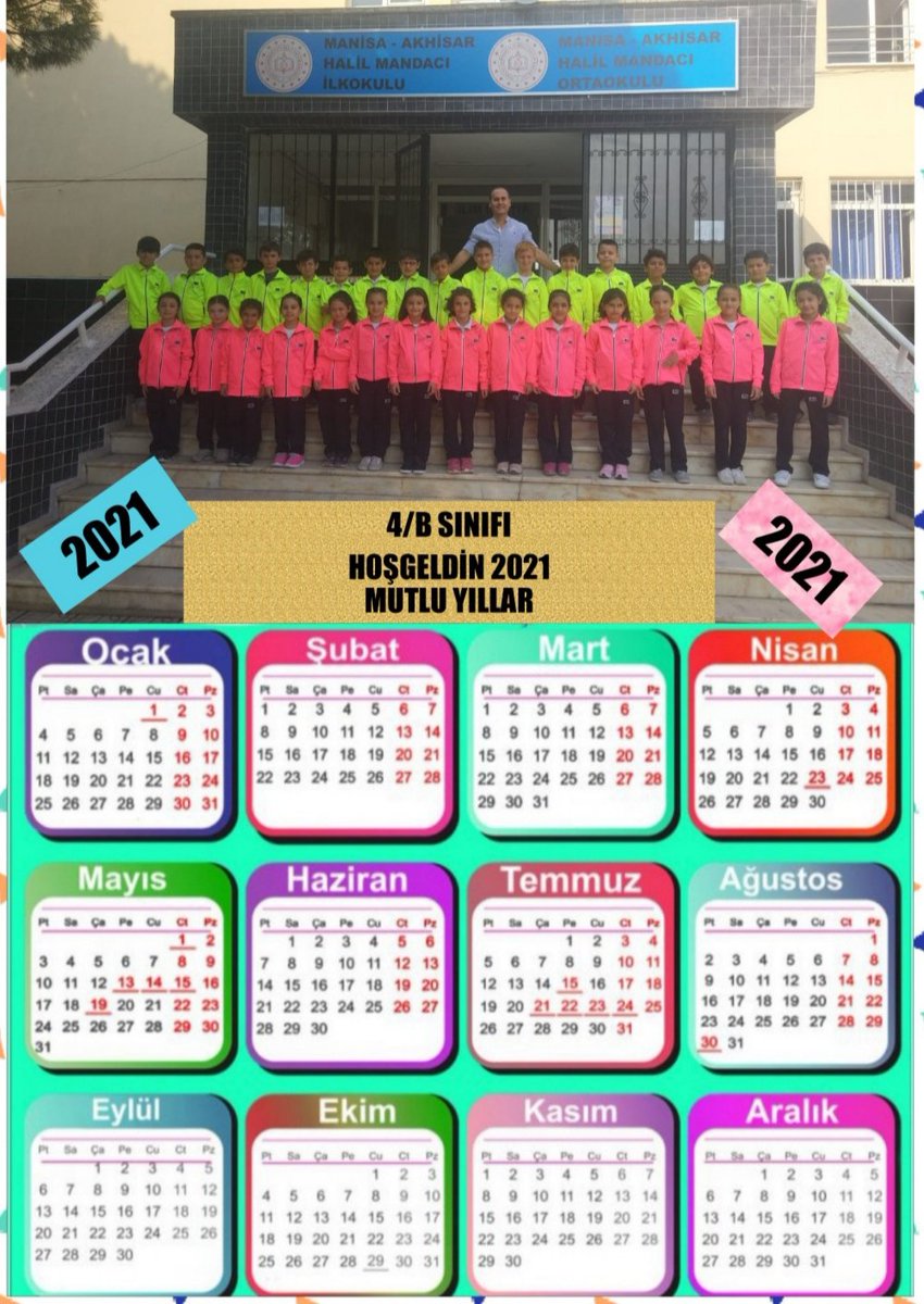 HALLTOK's tweet photo. Halil Mandacı İlkokulu 4/B Sınıfı öğrencilerimiz ile eTwinning Projelerimiz için Takvim çalışmalarımız.
#akhisardaeğitim
@ziyaselcuk @manisavaliligi @Valikaradeniz @MevlutOZMENN @il_mem_45 @mdikici45 @argemanisa @manep2023 @MucenNusret @SULEYMAN_MERMER @KamileGKALP1 https://t.co/1PAv3i0MBl