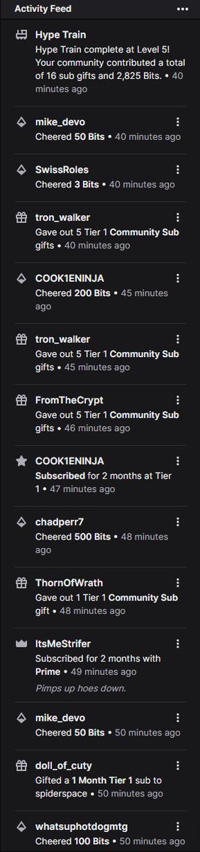 FromTheCryptMTG's tweet photo. Words can't describe what just happened in my stream today! I am blessed to have you all and thank you for being part of our community! I'll let the pictures tell the tale. TY 😍@ThornOfWrath @ryanpeterrson @DanielPMTG @Tron_Walker @MagicMikeDeVo @ItsMeStrifer @SpiderSpaceMTG... https://t.co/WTdC5DReLk