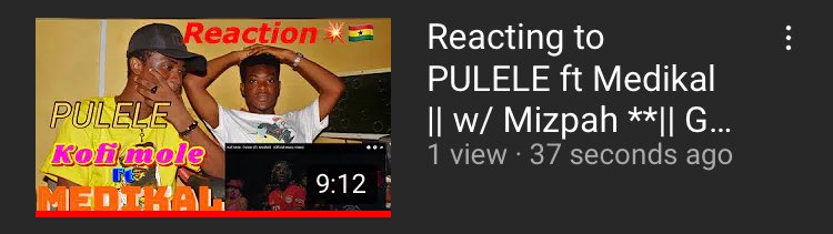 Kha_sio's tweet photo. Have you watched this yet .....#pulele @kofi_mole ft @AmgMedikal 💥💥💥💥 https://t.co/m2u8dabINb