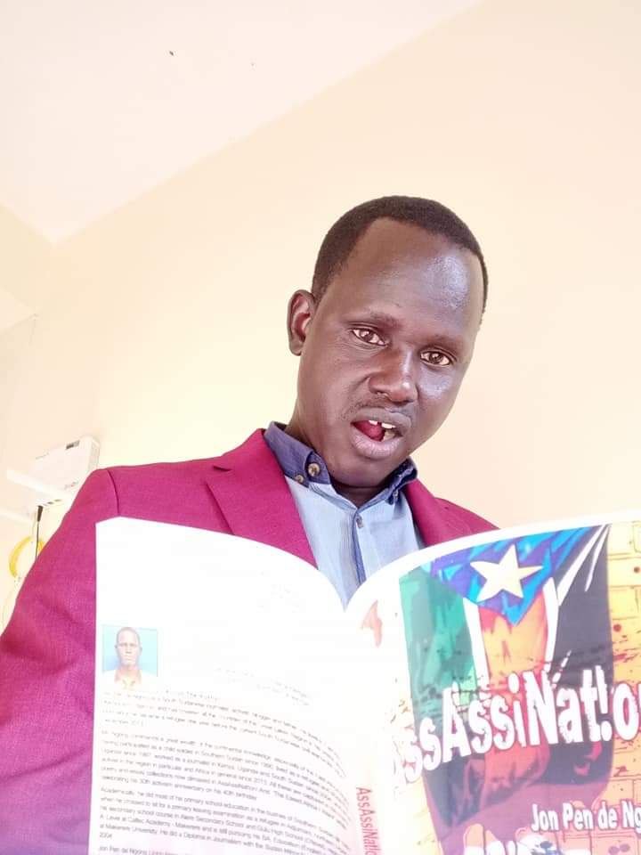 Jonnypenny's tweet photo. For copies of 'AssAssiNat!on!', Jubans and Kampalans, check on us this weekend. Nairobians, Tuko pamoja...
#PoliticsInPoetics #AssAssiNation #SouthSudan
#SSOT https://t.co/kacaIOYf18