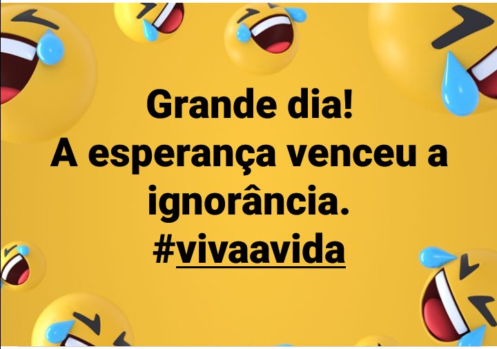 Agora só falta gritar. #ForaBolsonaroGenocida