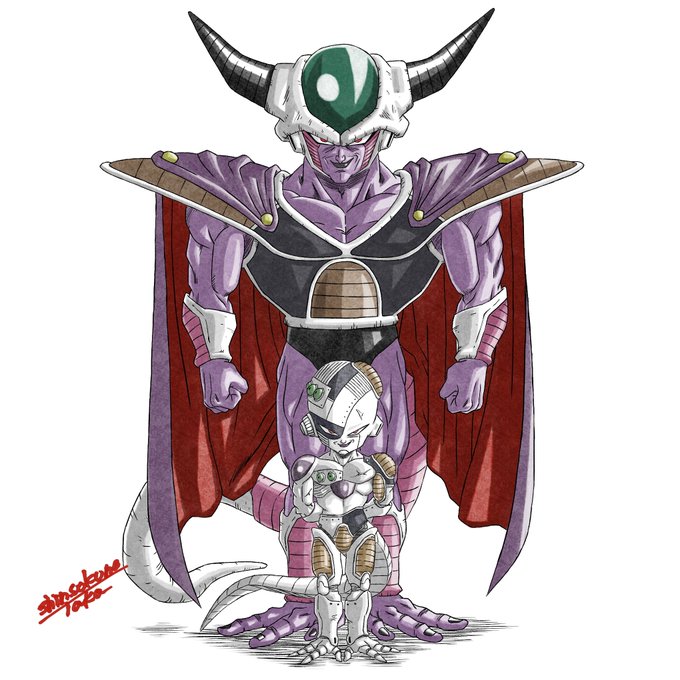 フリーザのtwitterイラスト作品