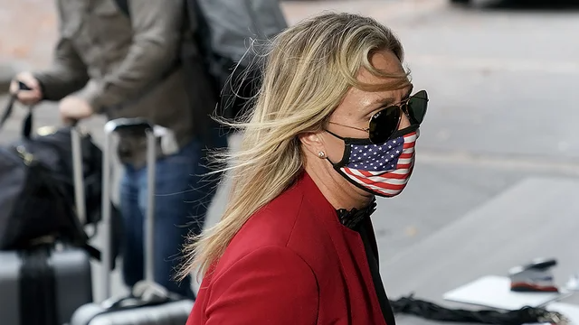 thehill's tweet image. JUST IN: Twitter temporarily suspends Marjorie Taylor Greene over "multiple" policy violations hill.cm/R9vjJ62