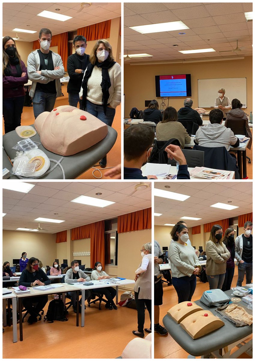 owingsbarcelona's tweet photo. Ayer participamos en la formación sobre #ostomias del @MsOrtopedia @BlanquernaFCS. Difundir conocimientos para #cuidar mejor.
#ComprometidascontuCuidado https://t.co/dMS5L02tOu