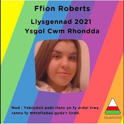 julsroberts71's tweet photo. Da iawn Ffion. https://t.co/kYmfMtWN6v