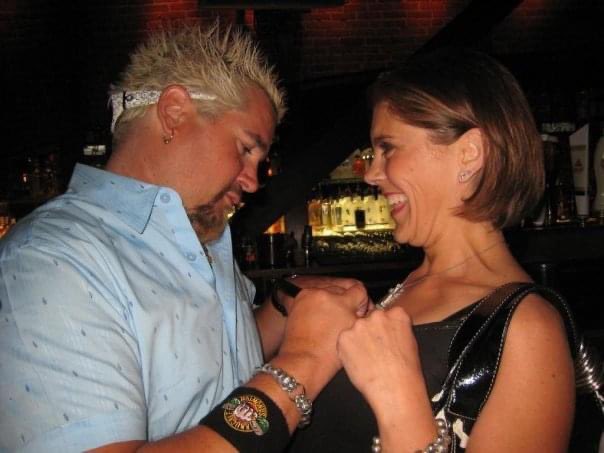 jmonizmays's tweet photo. @GuyFieri that one time when I met you in a bar in San Diego!!  You signed a dollar Bill, my ex husband used it as a tip at the airport.  Hook a sista up?? https://t.co/KuYu2gcNYr