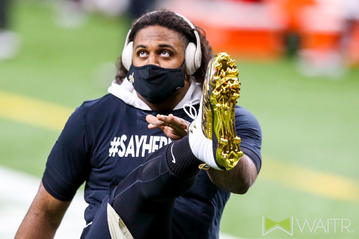 Saints's tweet photo. Pride in the preparation ⏳

@Waitrapp | #ForNOLA https://t.co/L5DF5oPtyo