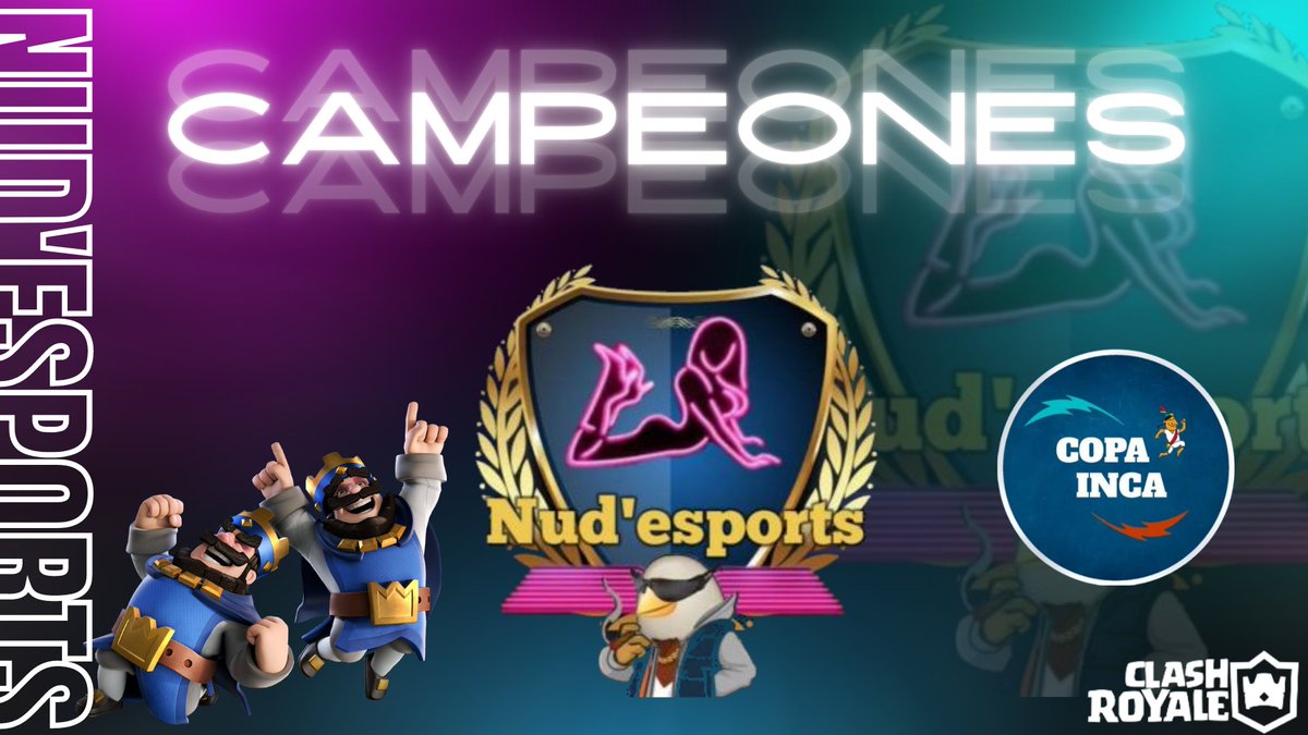 Nud'eSports (@nudesports69) on Twitter photo Nos consagramos campeones🥇de la <a href="/CopaIncaLDD/">COPA INCA 🇵🇪</a> con un roster sólido que seguirá practicando para mantenerse en la cima.
Desde aquí gracias a todo el Staff y jugadores del equipo por semejante trabajo y hacer esto posible.💪
#GONUDES💯 Nos consagramos campeones🥇de la <a href="/CopaIncaLDD/">COPA INCA 🇵🇪</a> con un roster sólido que seguirá practicando para mantenerse en la cima.
Desde aquí gracias a todo el Staff y jugadores del equipo por semejante trabajo y hacer esto posible.💪
#GONUDES💯