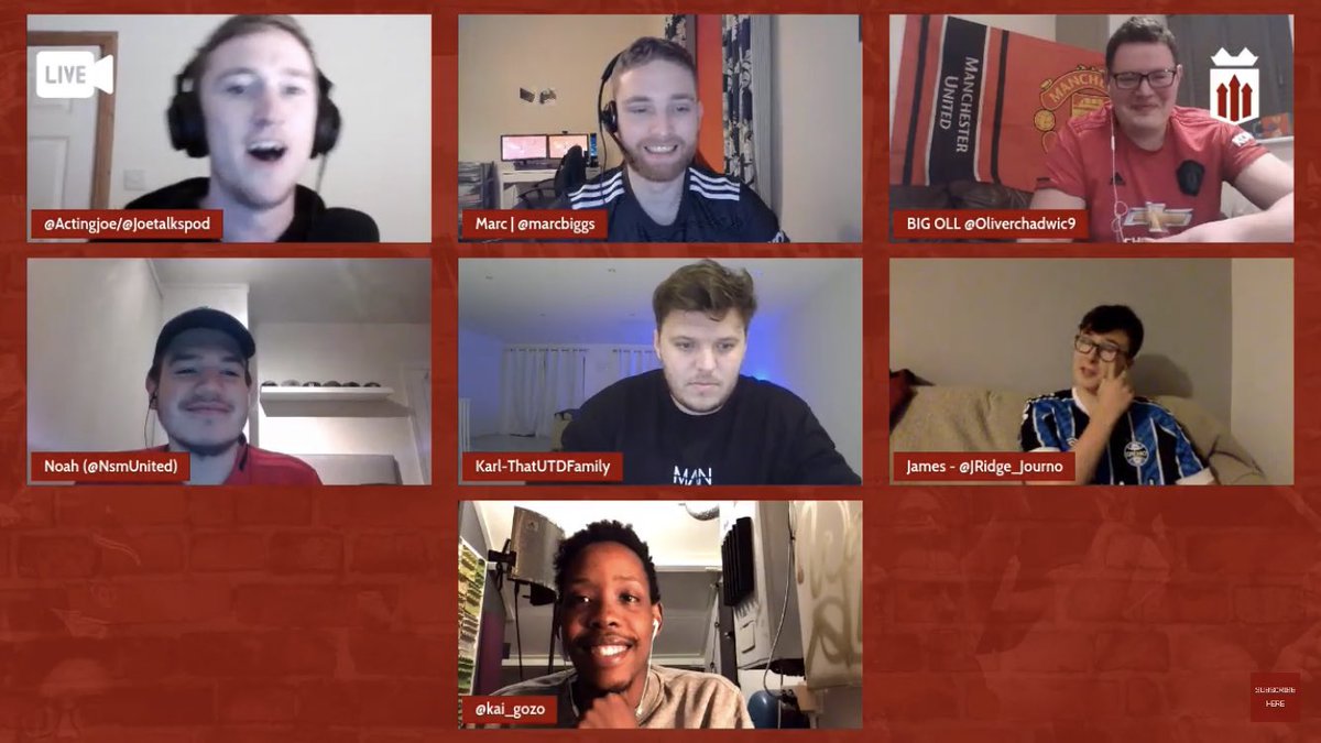 NEW PODCAST: @allforunited 

Join me and the wonderful #WallOfReds: @actingjoe, @marcbiggs, @JRidge_Journo, @OliverChadwic9, @thatutdfamily and @Kai_Gozo in discussing tonight’s game - the #MUFC defence, midfield, attack, how we move on and more! 🔴

youtu.be/jle0GyRwK