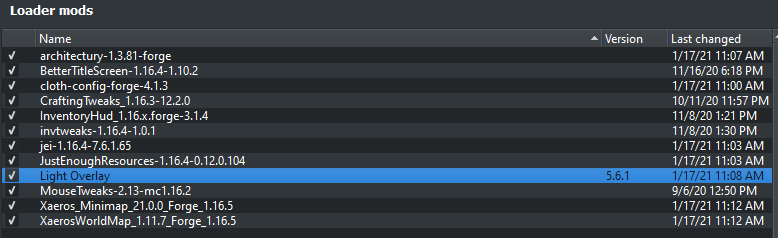MADodds7's tweet image. @shedaniel_, I'm not sure what you do differently than the rest of these mods... But I like it. Yours is the only one that uses the Version column (of the mods installed). #Minecraft #modded #MultiMC