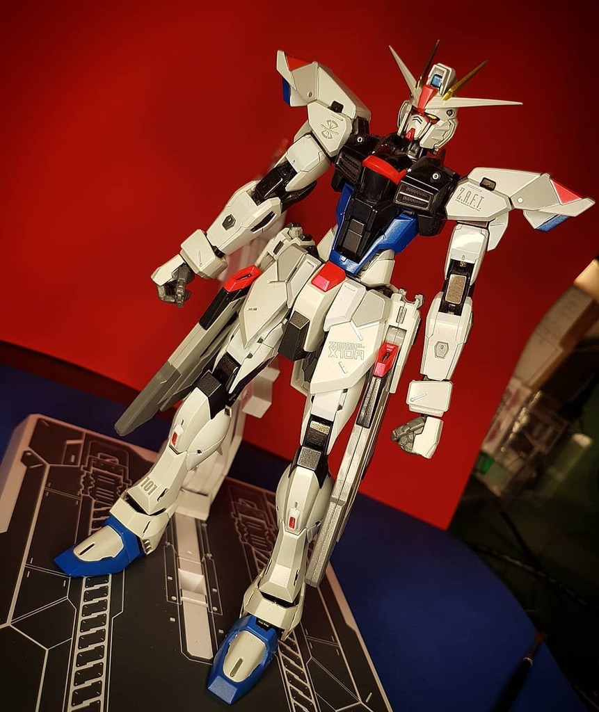 isamuad's tweet photo. Metal Build Freedom original version close up
#gundamuniverse #freedom #bandai #bandaifr_collection #gunpla #gunplabuilder #gunplafrance #toylover #plamo #instagundam #mobilesuitgundam #tamashinations #mechaaddicted #toygram #anime #animelover #animeart… https://t.co/TffuZM820E https://t.co/mz5smt5DIK