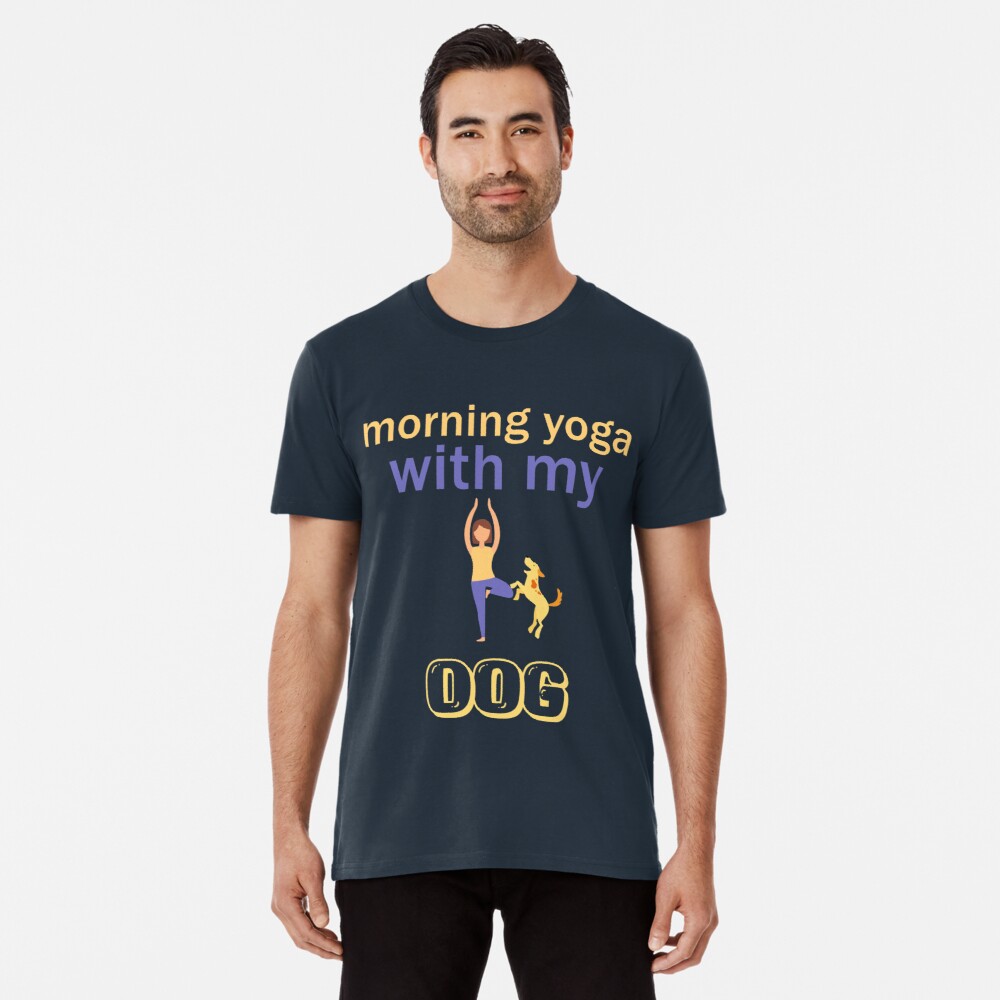 Design21T's tweet image. Morning Yoga with my dog shirts, masks, mugs 😍😍.        All available now in my shop 😍📦 worldwide shipping 🌍
Link to my store :         redbubble.com/i/t-shirt/Morn…

#tshirt #fashion #style #streetwear #giftideas #etsy #redbubbleartist #yoga