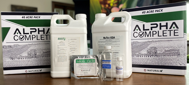 HeftySeed's tweet photo. When it comes to biological products, everyone else is giving you one thing. That’s why we created Alpha Complete. You get five products in one box for ONE COMPLETE SOLUTION! Contact your local Hefty agronomist to try a 40-acre pack of Alpha Complete today!https://t.co/KVOBIBIy5V https://t.co/4ygaz1Uo8G