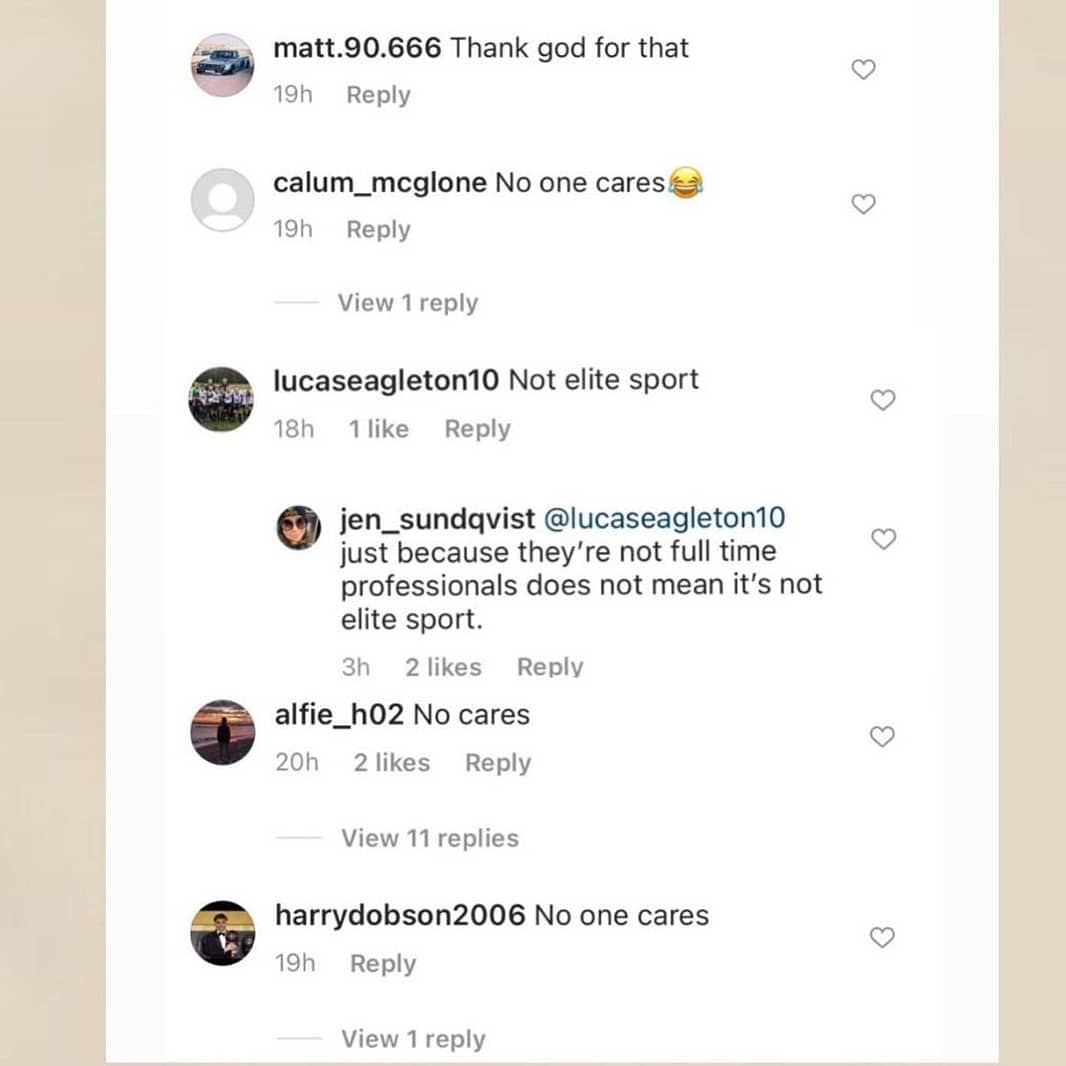 bananacaplice's tweet image. If you only knew what it takes.

The early mornings and late evenings; the 10+ sessions you attend outside of your own job; the almost unbearable exertion you put your body through; the heartbreak of a selection that doesn't go your way and the toughness it takes to come back...