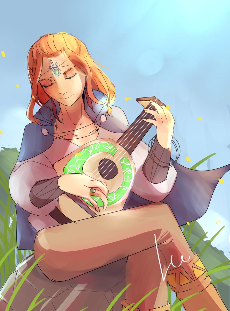 Poets and Music! 
Music is powerful tool to support your friends in battle! Whenever they need a boost, or recovery, or even to calm a sea! (it's mansaku in case you can't tell because i don't think i draw his coolness a justice)

#ina11fantasyweek