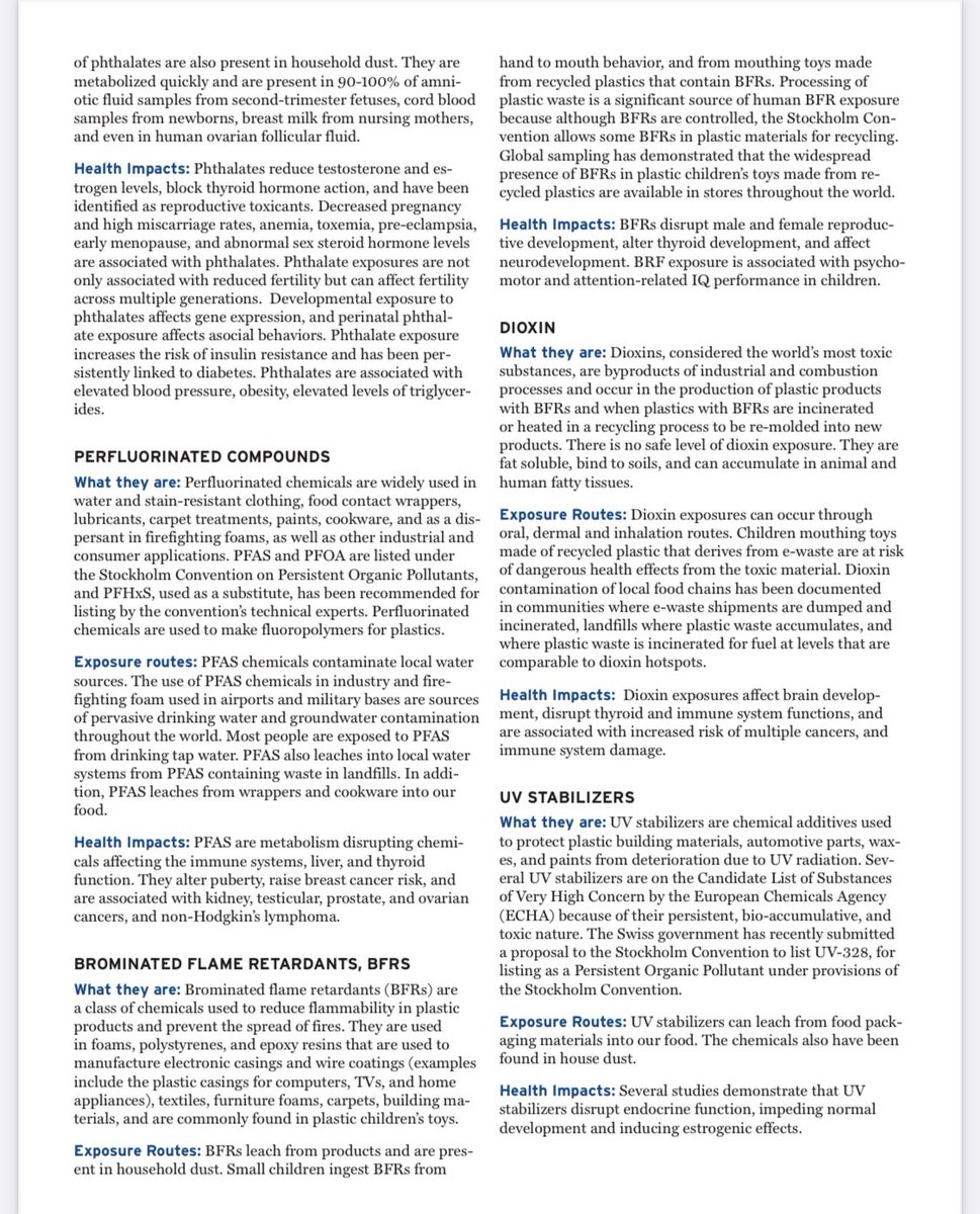 Learn about toxic chemical additives in plastics including
UV stabilizers
See <a href="/TheEndoSociety/">Endocrine Society</a> IPEN brief 

#toxicplastics #POPRC16 <a href="/foenCH/">Shhh</a> <a href="/NorwayInGeneva/">Norway in Geneva 🇳🇴</a> <a href="/GENetwork/">GENeva Environment Network</a> <a href="/EU_ECHA/">European Chemicals Agency - ECHA 🇪🇺</a> @HansenB_ECHA <a href="/rolphpayet/">Rolph Payet</a> @ChemandWaste <a href="/IISD_SDGs/">IISD SDGs</a> @IISDRS <a href="/PlasticPollutes/">Plastic Pollutes</a> 
ipen.org/sites/default/…
