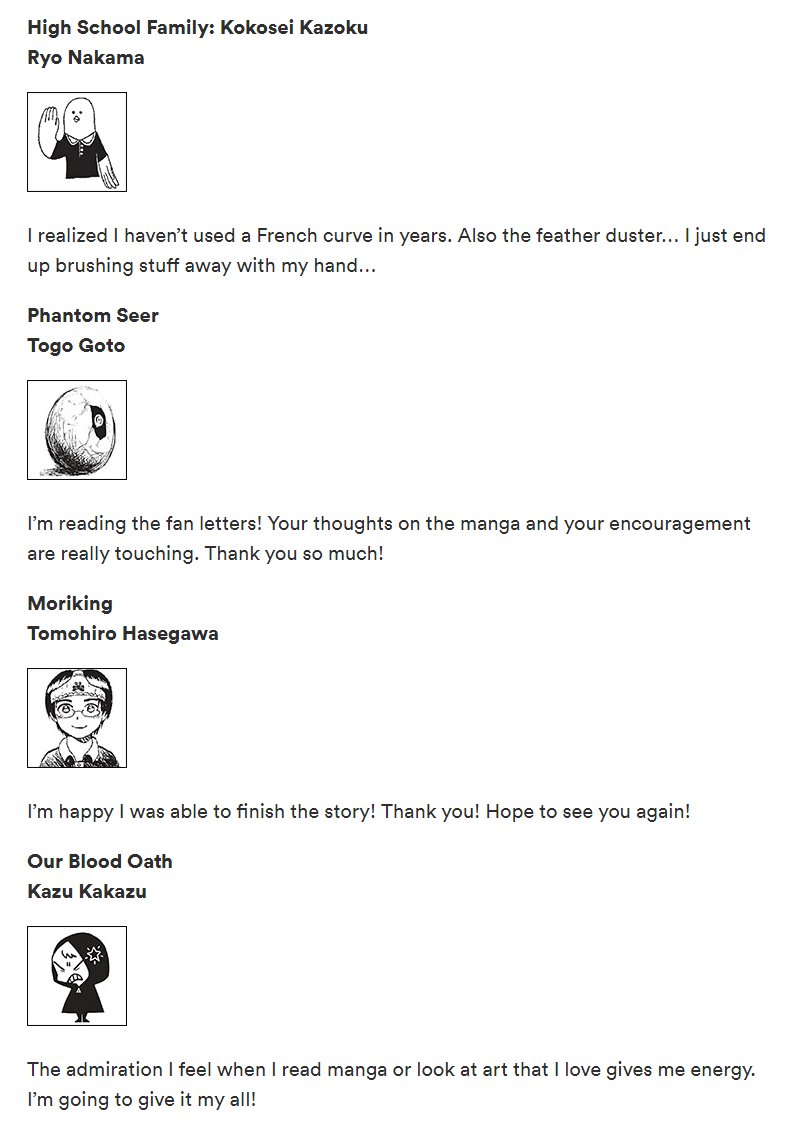 Rsa Weekly Shonen Jump 21 Issue 7 Author Comments 2 2 Buildking Chapter 8 Hardboiledcopanddolphin 26 Undeadunluck 47 Phantomseer 19 Moriking 35 End Ourbloodoath 16 T Co Qsgof0xg2n