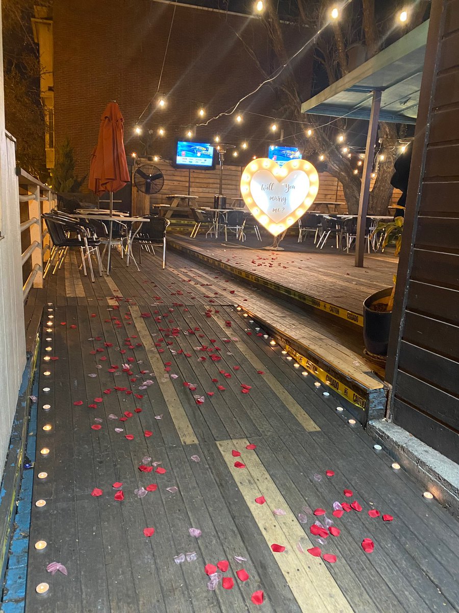 💍Love is in the air here at City Council.

On Friday, our good friend Jim set up the most romantic proposal for his beautiful fiancé, Amiee.

SHE SAID YES!

We love love, cheers to the happy couple.

👀❤️ Keep an eye out for our Valentine’s Day special next week!