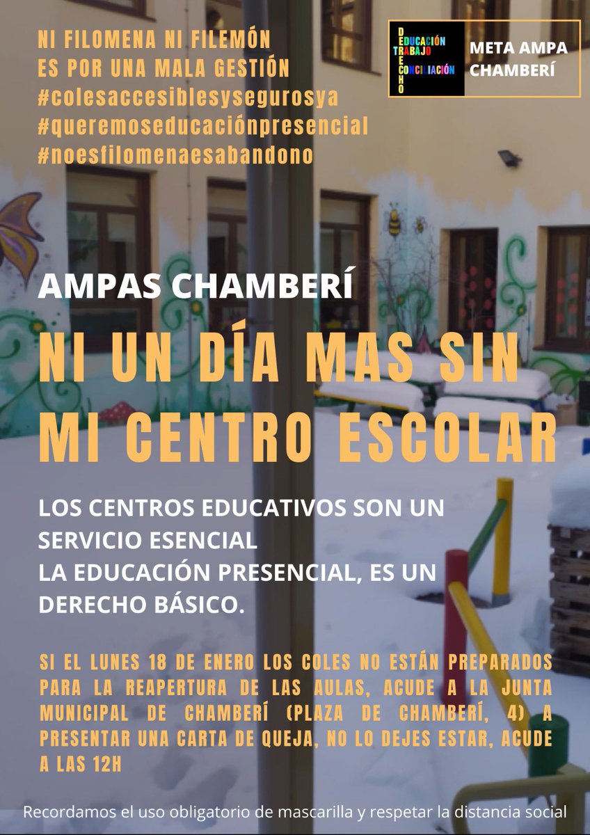 #niundiamassinmicentroescolar