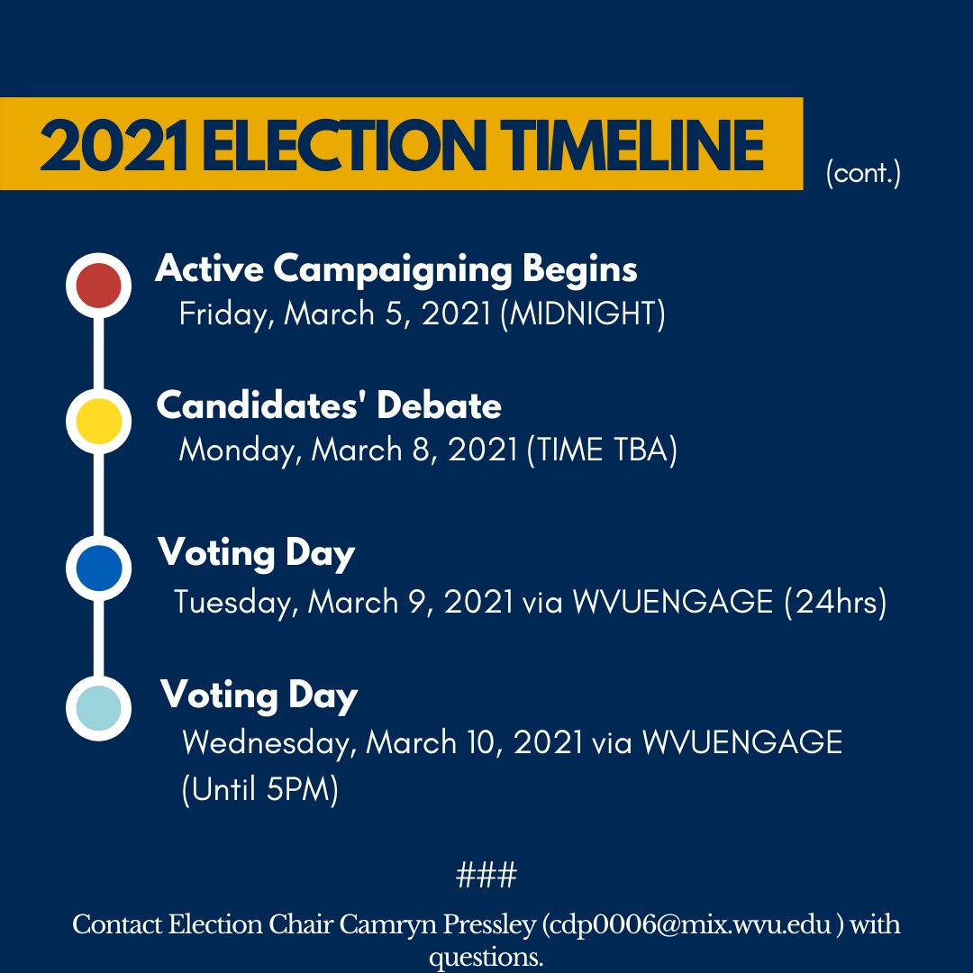 sgawvu's tweet photo. Interested in making a difference on campus? Run for a legislative position for the 2021–2022 school year 🗳️

DM for the zoom meeting information to join SGA! https://t.co/BEYRpWgu9l