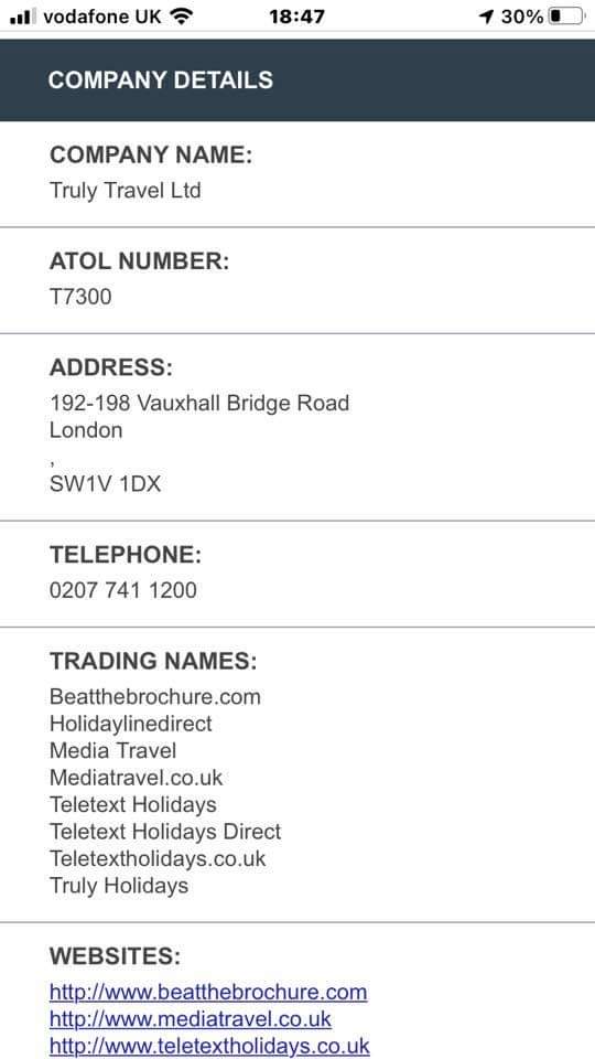 HayleyH48474591's tweet photo. Seems teletext holidays trade under so many other names ...... so many poorly ran companys that do not give refunds to customers @ATOLprotected our money is so well protected even @TeletextHoliday cant seem to find it to give us back!!! TT779087 @CMAgovUK https://t.co/sj0wVDkkc8