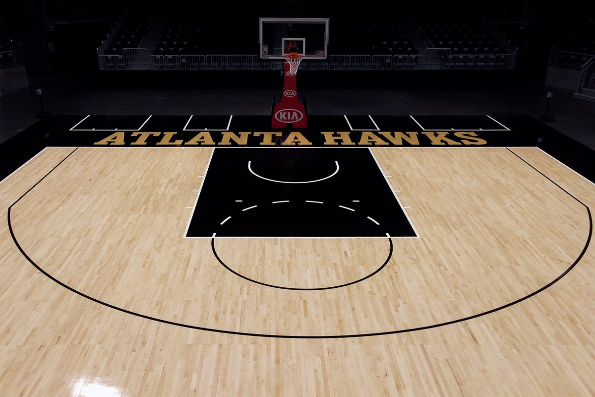 Atlanta Hawks Debut MLK-Inspired Gym Floor Design