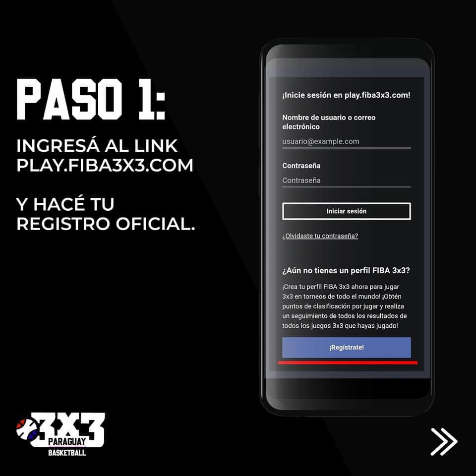 3x3Paraguay's tweet photo. ¿Cómo uno puede ser jugador y tener su perfil FIBA?
Cualquiera se puede convertir en un jugador #3x3 sin importar la edad y la nacionalidad. NO existe restricción alguna.
Mirá los siguientes pasos y registrate hoy mismo. 👇🏻🏀
#3x3Paraguay #FIBA3x3 #CPB #RFGroup #RFSports https://t.co/MVslmGJeWY