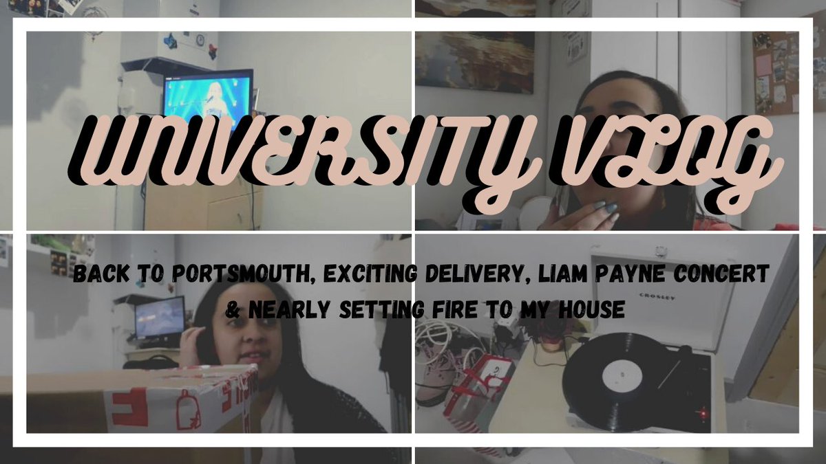 NEW VLOG - BACK TO PORTSMOUTH, EXCITING DELIVERIES AND NEARLY SETTING FIRE TO MY HOUSE - youtu.be/UxizWKgrLdk

#smallyoutuber #smallyoutubersupport #smallyoutubers #smallyoutubechannel #univlog #universityvlog #vlogger @VBEmporium