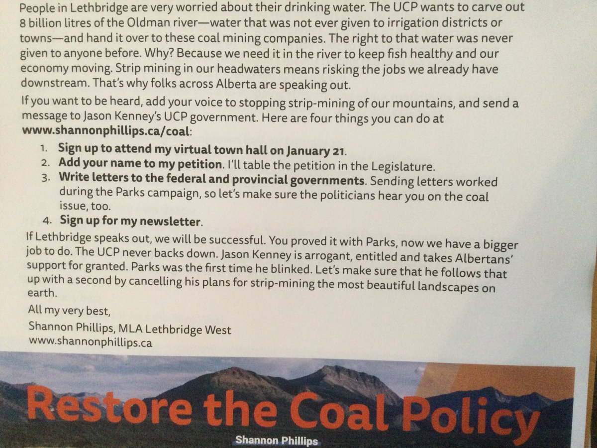 CBJAlberta's tweet photo. Perfect canvassing weather in #Lethbridge to deliver a message from @SPhillipsAB to my UCP neighbourhood. 😉🤣
If the @abndpcaucus are going to defeat the worst government in the history of this province, we should campaign where they are strong 💪 #SaveTheOldman https://t.co/6lhYkyr1i0