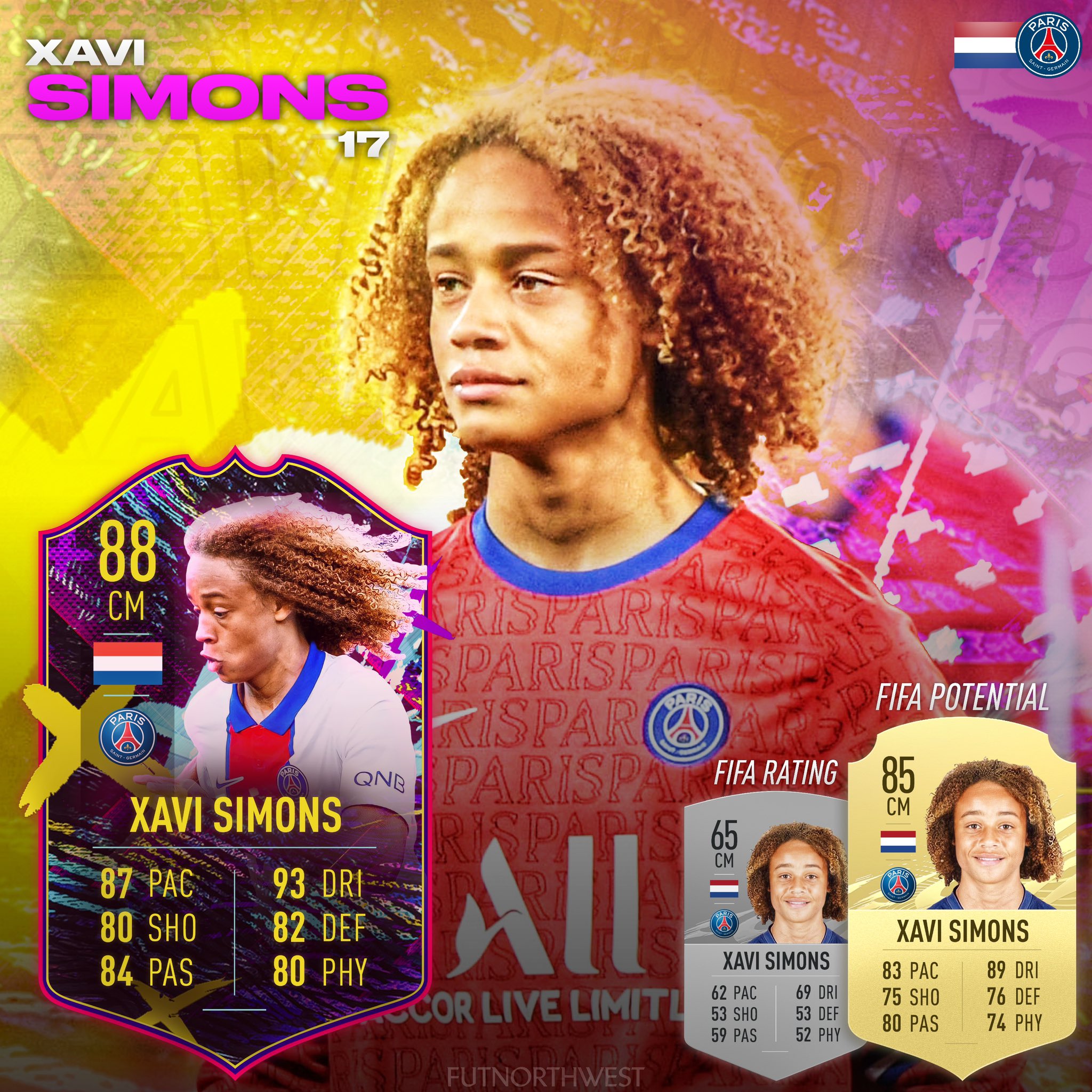 Jamie On Twitter Xavi Simons Fut Future Star Will He Reach His Potential Xavisimons Simons Psg Futurestar Futurestars Fifa21 Fut21 Https T Co I1jm3kj6d6
