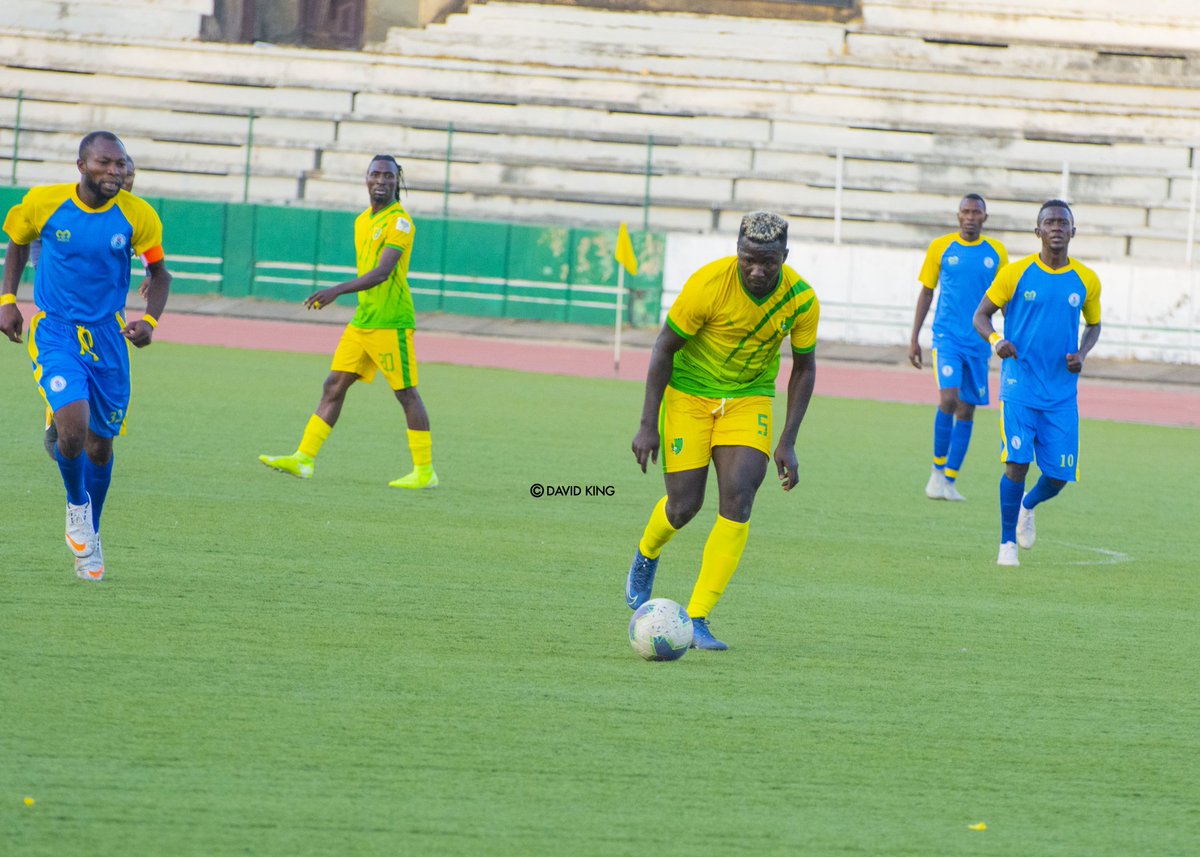 plateau_united's tweet photo. It's no longer news that Wasiu Jimoh scored a screaming 40-yarder against @AdamawaUnitedfc in Jos earlier today.
This is Wasiu cocking himself for that historic screamer that ruptured the opponent's net.
It was an absolute rocket.
#NPFL21
#PLAADA https://t.co/cvyFaLPisK
