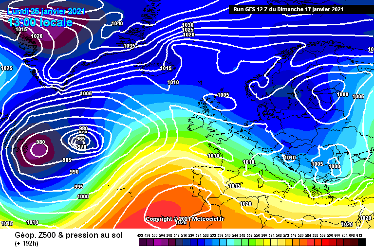 FloC36's tweet photo. VERS UNE DERNIERE DECADE DE JANVIER PROBABLEMENT BIEN DOUCE... Les modèles sont globalement en accord ce soir pour des conditions globalement douces et plus ou moins perturbées sur la France dans un flux d'O à S-O dynamique. Possible pic de douceur aux alentours du 25-26 janvier. https://t.co/rpP2rH3wYV